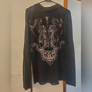 Toxic Vision Easy Wear Snakes Hooded Top